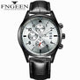 FNGEEN Men Luxury Fashion Quartz Watch business Casual Calendar Wristwatches Male Waterproof Stainless Watches relogio masculino