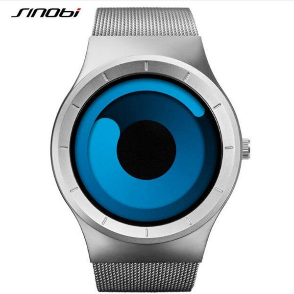 SINOBI Wrist Watch Men Luxury Creative Watches Men Watch Fashion Aurora Men's Watch Clock kol saati montre homme erkek kol saati