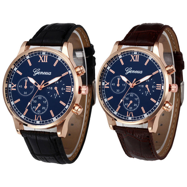 xiniu relogios masculino 2018 Brand Business Watch For Men PU Leather Band Analog Alloy Quartz Wrist Watches Men Watch Clock