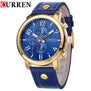 Curren Men's Sports Quartz Watches Mens Watches Top Brand Luxury Leather Wristwatches Relogio Masculino Men Curren Watches 8192