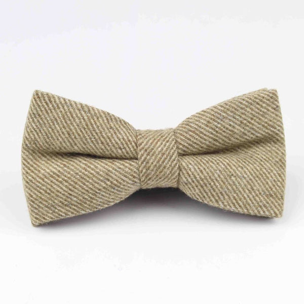 Mens Formal Wear Thick Business Bowtie Butterfly Men Dick Solid Color Wool Cravat Unisex England Style Bow Tie