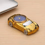 COXRY USB Charging Flameless Lighter Gold Car Model Men Watches 2018 Luxury Brand Men's Watches Quartz Toys Collection Clock Men