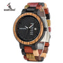 BOBO BIRD New Arrivals Bamboo Wooden Watches Men Show date Wrist Watch quartz male Gift in Wood Box erkek kol saati