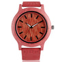 Creative Natural Wood Watch Colorful Bamboo Wooden Wristwatch Women Sports Clock Handmade Female Dress Watch Reloj de madera