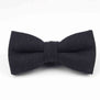 Mens Formal Wear Thick Business Bowtie Butterfly Men Dick Solid Color Wool Cravat Unisex England Style Bow Tie