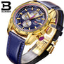 Hot Brand Watch 2017 New Waterproof Sports Military Watches Quartz Chronograph Wristwatch BINGER Men Watches relogio masculino