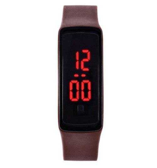 Fashion Led men's watch Casual Silicone Watchband relogio masculino Simple Sports Watches for men Outdoor Digital relojes hombre