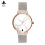 2018 Bgg Brand Woman Fashion Rose Gold Watch Minimalist Hot Marble Watches Clock Ladies 3ATM Waterproof for Women Wristwatches