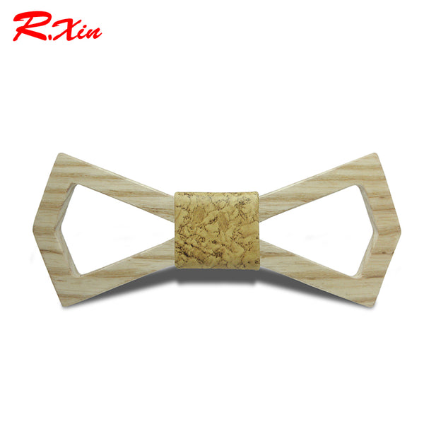 2016 Noeud Papillon Men Hardwood Bow Tie For Men Classic Bowties Neckwear Creative Handmade Butterfly Wood Tie Gravata