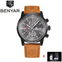 BENYAR Fashion Chronograph Sport Mens Watches Top Brand Luxury Quartz Watch Reloj Hombre 2017 Clock Male hour relogio Masculino