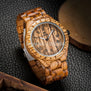 Luxury UWOOD Brand Natural Purple Heart Wooden Watch For Men Janpan MIYOTA Movement Wood Watches Dress Wristwatch Gift