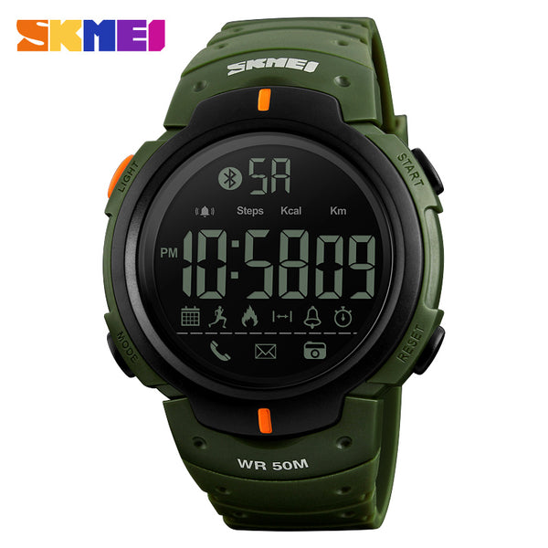 SKMEI Smart Watch for iPhone Android IOS Sports Watch Waterproof Bluetooth Smartwatch Wristwatch Clocks and Watches Men Zegarek