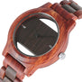 Top Luxury Full Bamboo Wood Quartz Watch Mens Hollow Analog Handmade Bracelet Sports Wristwatch Male Simple reloj de hombre 2017