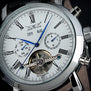 JARAGAR Full Calendar Tourbillon Auto Mechanical Mens Watches Top Brand Luxury Wrist Watch erkek kol saati Montre Homme