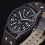 Men Watches relogio masculino Classic Men's Waterproof Date Leather Strap Sport Quartz Army Watch Men Cool montre homme