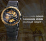 2017 New Winner Luxury Sport Clock Men Automatic Watch Skeleton Military Mechanical Watch Relogio Montre Brand Mens Wristwatch