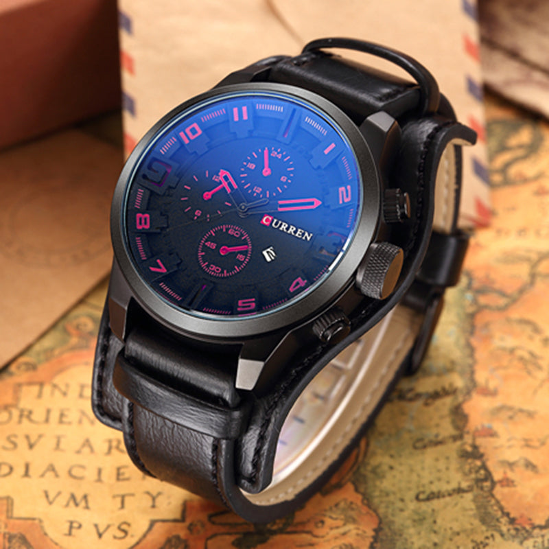 CURREN Creative Watches Men Luxury Brand Sports Military Quartz Mens Watch Male Clock Men Wrist Watch Man Relogio Masculino Drop