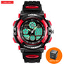 SMAEL Digital Watches Kids Dive 50M Water Resistant Wrist Watch Children S Shock Watch 0508 LED Clock Kids Sport Watch for Boys