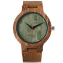 Top Gift Wood Watches Men's Unique 100% Nature Wooden Bamboo Handmade Quartz Wrist Watch Male Sport Red Hands Clock Masculino