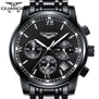 Fashion Watch men Luxury top brand GUANQIN steel men watch luminous waterproof Wristwatch multifunction Men Clock quartz watch
