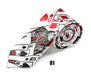 New 2inch wide 7 Fashion "Playing Cards / Poker White"Pattern Party ties Polyester Woven Classic Men`s Neck Ties-Free Shipping