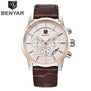 Reloj Hombre 2017 BENYAR Fashion Chronograph Sport Mens Watches Top Brand Luxury Military Quartz Watch Clock Relogio Masculino