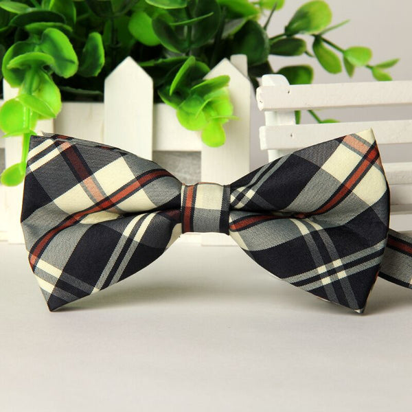 SHENNAIWEI high quality fashion 2016 men casual Cotton bow tie men's bowties for man butterfly cravat Plaid bowtie Gravata lot