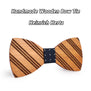 Mahoosive Gravata Wedding Bow Tie Wooden Butterfly For Men's Suit Shirt Necktie Jewerly Accessory