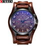 CURREN Top Brand Luxury Quartz Watches Men's Sports Quartz-Watch Leather Strap Military Male Clock Fashion New Gift Relogio