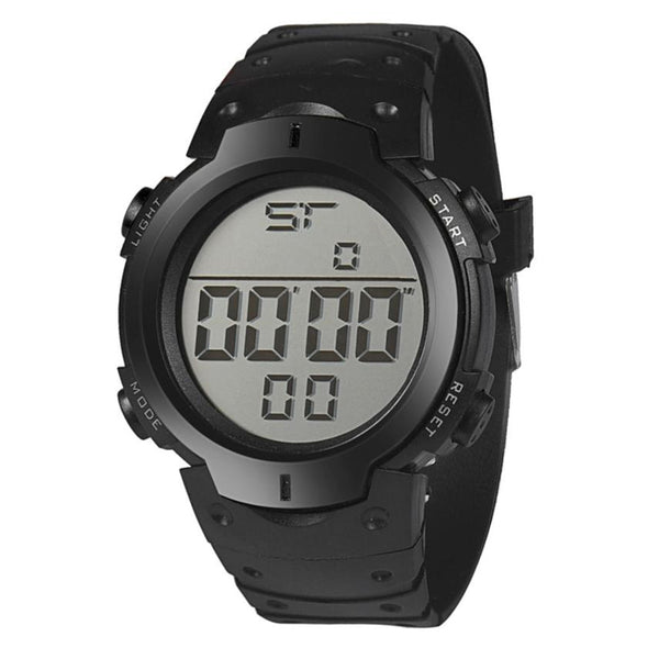 Perfect Gift Fashion Waterproof Men's Boy LCD Digital Stopwatch Date Rubber Sport Wrist Watch d5