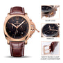MEGIR Original Men Watch Top Brand Luxury Chronograph Military Watches Leather Quartz Wrist Watches Relogio Masculino Men 3006