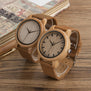 BOBO BIRD A16 Men Design's Analog Bamboo Wood Watches Men Top luxury brand With Real Leather Strap For Gift