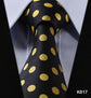 TF2005B8 Blue Floral Paisley 3.4" 100% Silk Jacquard Woven Classic Man's Tie Necktie