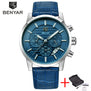 Reloj Hombre 2017 BENYAR Fashion Chronograph Sport Mens Watches Top Brand Luxury Military Quartz Watch Clock Relogio Masculino