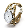 Natural Cork handmade with small heart butterfly ladies watch bracelet watch WA-94