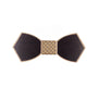 Mantieqingway Mens Pattern Wood Butterfly Shape Bow Ties for Wedding Suits Wooden Bow Tie Mens Novelty Bow Tie Bowknots Cravat