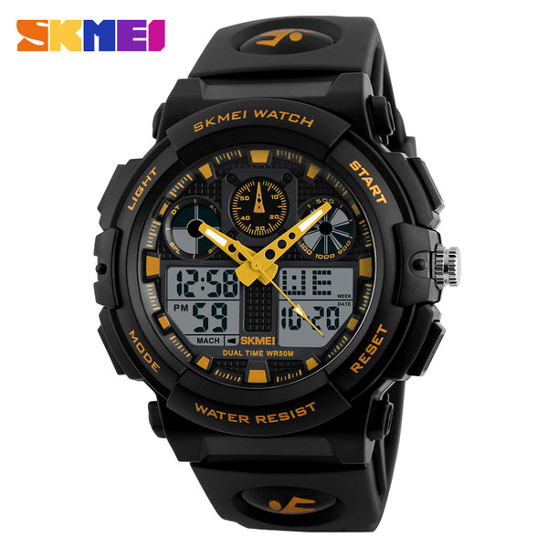 SKMEI Luxury Brand Men Sports Watches Men's Quartz LED Digital Military Wrist Watch Waterproof Clock Male Relogio Masculino 1270