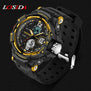 Losida Luxury Brand G Rubber Strap Shock Watch Military Army Blue LED Pointer Waterproof Men Sports Watches Clock relogio Male