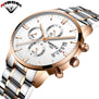 2018 NIBOSI Gold Quartz Watch Top Brand Luxury Men Watches Fashion Man Wristwatches Stainless Steel Relogio Masculino Saatler