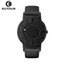 2017 New Style Black Mens Watches Magnetic Ball Fashion Watch Nylon Simple Mimimalist Quartz Watches Creative men Wristwatches