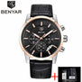 Reloj Hombre 2017 BENYAR Fashion Chronograph Sport Mens Watches Top Brand Luxury Military Quartz Watch Clock Relogio Masculino