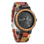 BOBO BIRD New Arrivals Bamboo Wooden Watches Men Show date Wrist Watch quartz male Gift in Wood Box erkek kol saati