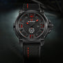 Top Brand Luxury NAVIFORCE Men Sports Watches Men's Army Military Leather Quartz Watch Male Waterproof Clock Relogio Masculino