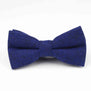 Mens Formal Wear Thick Business Bowtie Butterfly Men Dick Solid Color Wool Cravat Unisex England Style Bow Tie