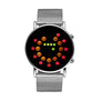 Hot Sale Fashion Binary Watch Men Digital Watch Stainless Steel Unique LED Watches Men's Watch Clock saat relojes reloj hombre