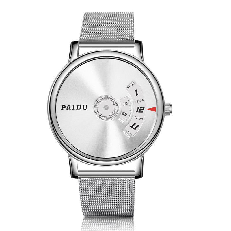 PAIDU Full Steel Watch Fashion Special Design Luxury Elegant Men Women Unisex Quartz Wristwatch Male Clock high quality relojes