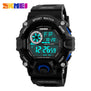 S SHOCK Men Sports Watches SKMEI Luxury Brand Camouflage Military Watches Digital LED Waterproof Wristwatches Relogio Masculino