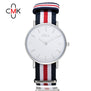 CMK Classic Cambridge Wrist Watch Men's Slim Quartz Watch Designer Males Fashion Wristband Clock 2018 New Brand Relojes Moda