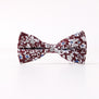 Mantieqingway Floral Printed Cotton Bowtie for Men Wedding Gentlemen Skinny Bow Tie Suits Tie Gravatas Slim Bowknot Cravats