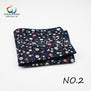 Genuine Yiyanyang Cotton Floral Pocket Square 9.05 Inch Camo Color Polyester Paisley Handkerchief Tie For Men Gift Gentle Hanky